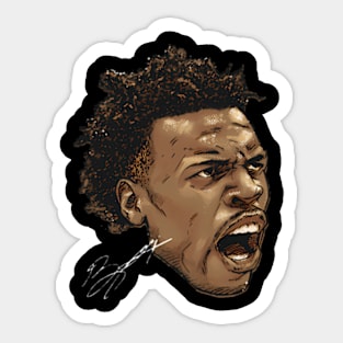 Buddy Hield Indiana Scream Sticker